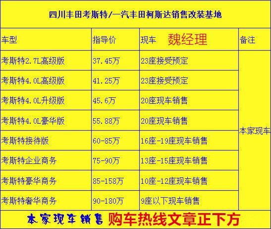 丰田考斯特9座单人床卫生间全新设计(图2)