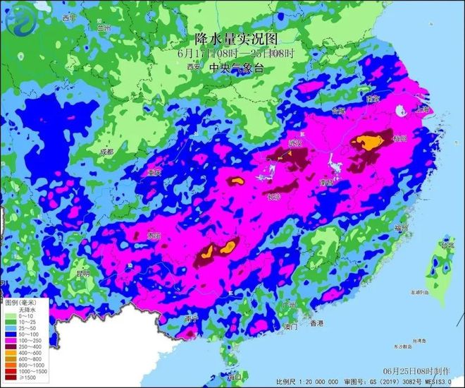 新安江水库7孔泄洪中央气象台再发暴雨红色预警(图1)