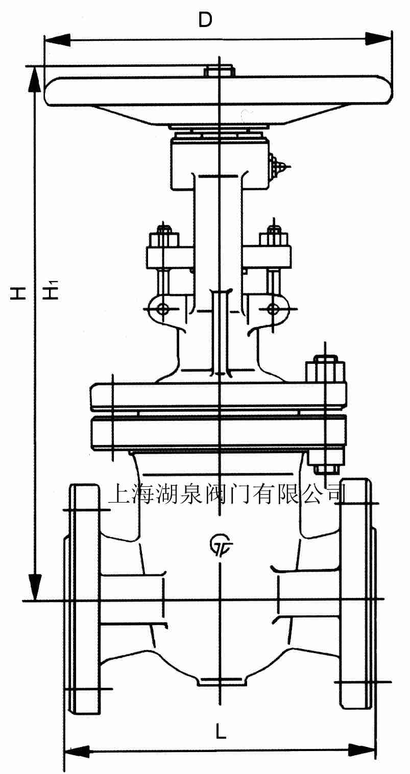 电动闸阀220伏控制原理图电动控制闸阀结构图(图3)